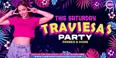 Hauptbild für This Saturday • Traviesas Party @ Carbon Lounge • Free guest list