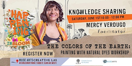 The Colors of the Earth Workshop: Painting with Natural Dyes