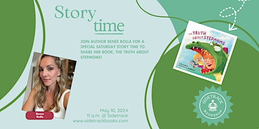 Imagem principal do evento Story Time with local author Renee Bolla