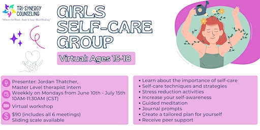 Image principale de Girls Self-Care  Group