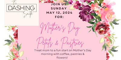 Immagine principale di Petals & Pastries Mother’s Day Floral Workshop 