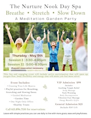 Meditation Garden Party