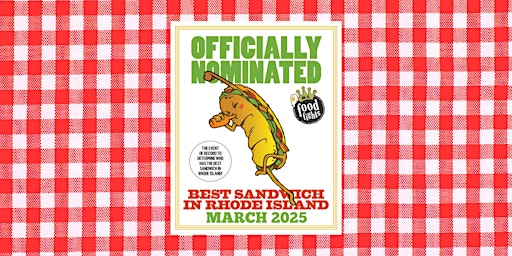 Imagem principal do evento 10th Annual Search for BEST Sandwich RI