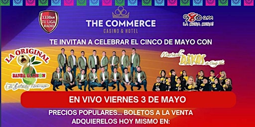Imagem principal do evento Fiesta con La Original Banda Limon at The Commerce Casino & Hotel