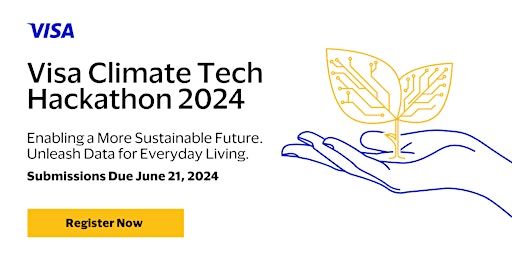 Imagem principal do evento Visa Climate Tech Hackathon 2024