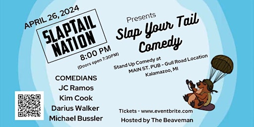 Imagen principal de SLAPTAIL NATION Presents: Slap Your Tail Comedy