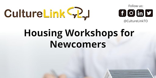 Housing Workshop for Newcomers primary image