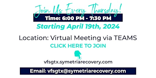Symetria Presents: Virtual Family Support Group primary image