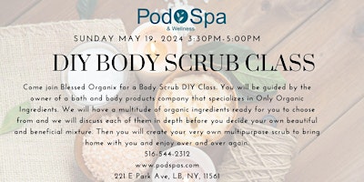 DIY Body Scrub Class primary image