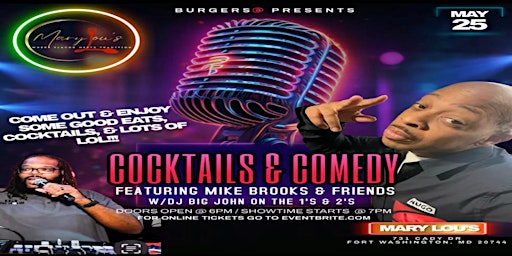 COCKTAILS & COMEDY IS BACK! primary image