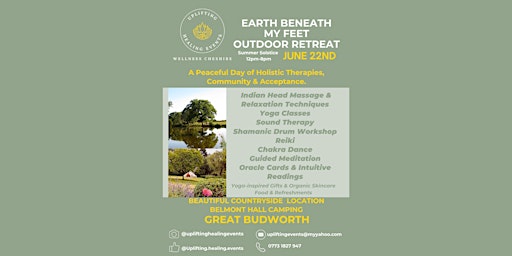 Imagem principal do evento Earth Beneath my Feet Outdoor Retreat
