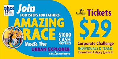 Image principale de Footsteps for Fathers Urban Challenge 2024