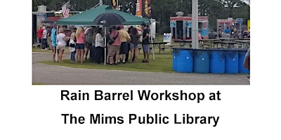 Hauptbild für Rain Barrel Workshop at Mims Public Library