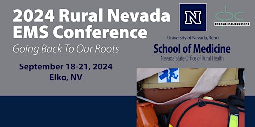 Imagem principal do evento 2024 Rural Nevada EMS Conference