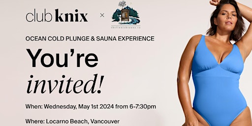 Immagine principale di Knix Ocean Cold Plunge & Sauna Experience at Locarno Beach - Vancouver 