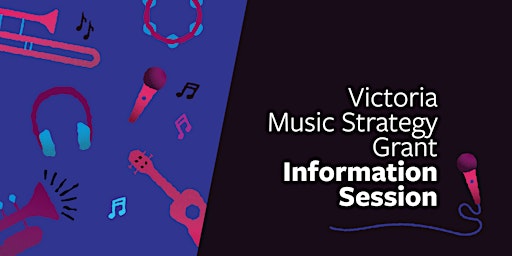 Primaire afbeelding van Victoria Music Strategy Grant Information Session