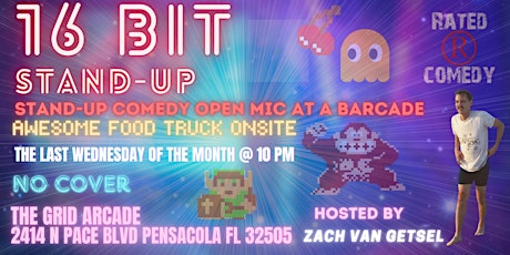 16-Bit Stand-Up Comedy Hosted By Zach Van Gestel