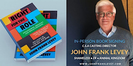 CD John Frank Levey · Free In-Person Q & A / Book Signing guided by BoJesse