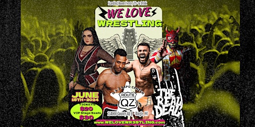 Primaire afbeelding van We Love Wrestling - The Real Deal