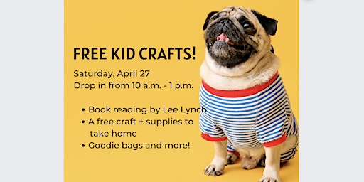 Primaire afbeelding van Free Kid Crafts + Book Time at Made in ALX