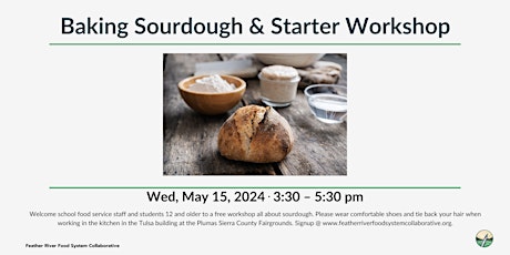 Baking Sourdough & Starter Workshop