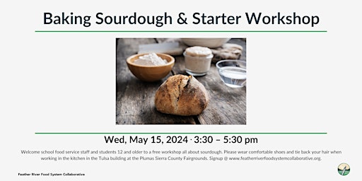 Hauptbild für Baking Sourdough & Starter Workshop