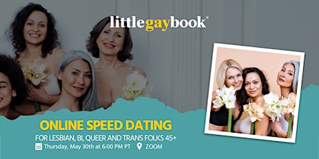 Queer and Trans Online Speed Dating for 45+