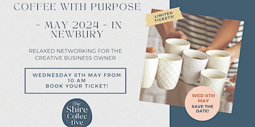 Imagem principal do evento Coffee with Purpose in Newbury - Relaxed Networking for creative business owners