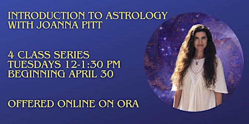 Imagen principal de Introduction to Astrology with Joanna Pitt