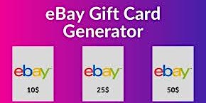 Imagen principal de FREE ]] eBay gift cards Generator 2024 no survey Publisher