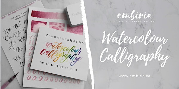 Embiria presents Watercolour Calligraphy