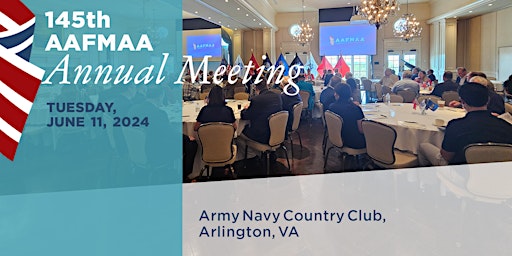 AAFMAA 145th Annual Meeting primary image