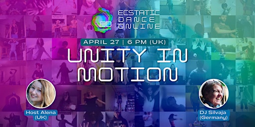 Ecstatic Dance Online - UNITY IN MOTION primary image