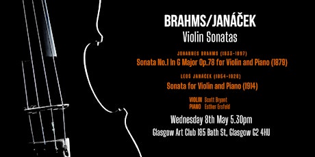 Brahms/Janáček: Violin Sonatas