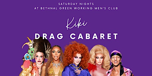 Kiki Drag Cabaret: (Doors 7.30pm) Show 8-10.00pm  primärbild