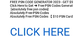 Primaire afbeelding van ✅ How to get Free PSN Codes PSN Gift Card Generator 2024