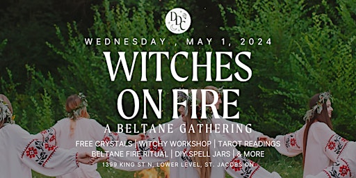 Imagem principal do evento Witches On Fire: A Beltane Gathering