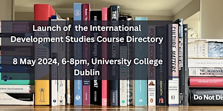 Launch of the International Developmental Studies Course Directory