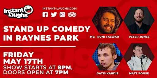 Hauptbild für Stand up comedy in Raynes Park