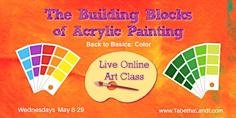 Primaire afbeelding van Building Blocks of Acrylic Painting Part 1: Color