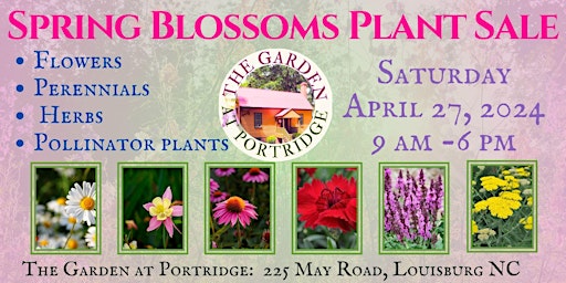Imagem principal do evento Spring Blossoms Plant Sale