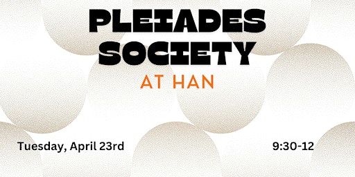 Imagem principal do evento Pleiades Society Pre Punch