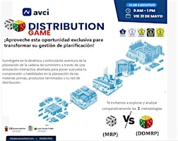 Imagen principal de Distribution Game by AVCI and Wasolution. DDMRP vs MRP