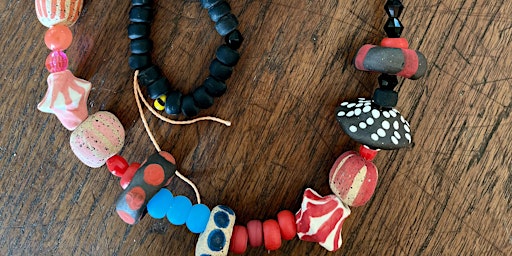 Handmade Clay Bead Necklaces  primärbild