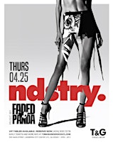 Imagem principal do evento NDSTRY Night with DJ Faded Panda at Tongue and Groove
