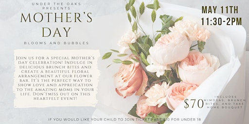Imagen principal de Mother's Day Blooms and Bubbles