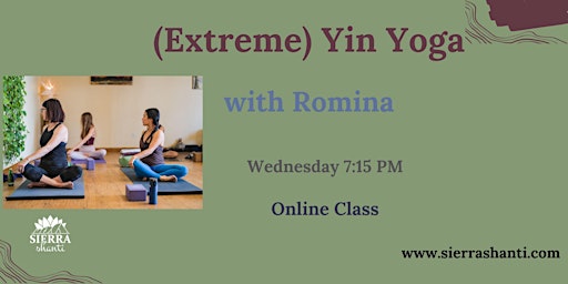 (Extreme) Yin Yoga primary image