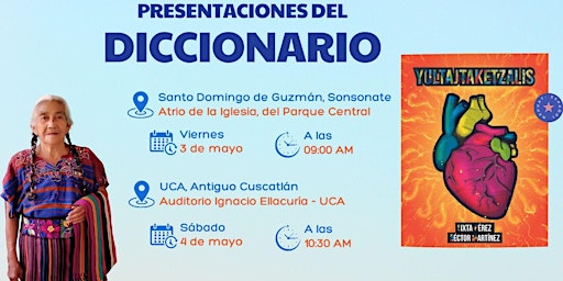 Imagem principal do evento Launch of the First Nahuat Dictionary from El Salvador made by a native speaker!