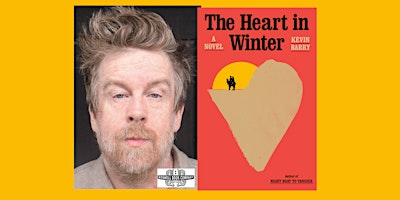 Kevin Barry, author of THE HEART IN WINTER - an in-person Boswell event  primärbild