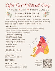 Summer Camp for Tween & Teen Girls * Nature * Art * Mindfulness 9-11